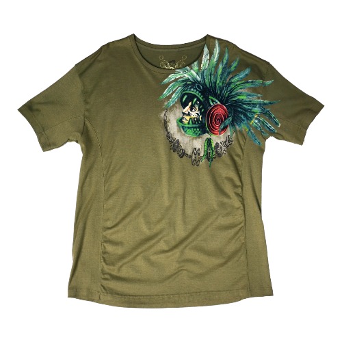 100Ca Guerrero Quetzalcoatl Verde Olivo